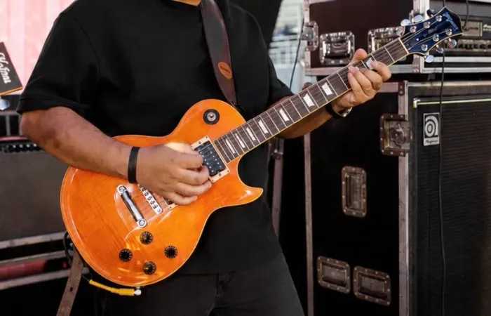 Guitarra Tagima Lespaul Flamed Especial Series com push pull