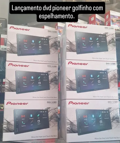 Dvd pioneer 2dim USB e Bluetooth mais espelhamento.