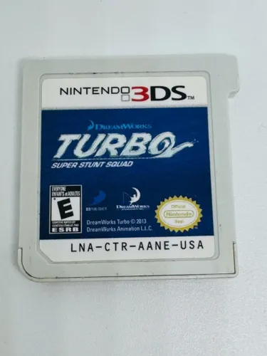 Turbo Super Stunt Squad JOGO NINTENDO 3DS ORIGINAL SEM CAPA - LER DESCRIÇÃO