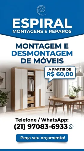 MONTAGEM E DESMONTAGEM DE MÓVEIS