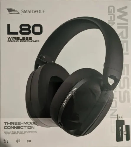 Headset Gamer Sem Fio Smailwolf L80 - Novo