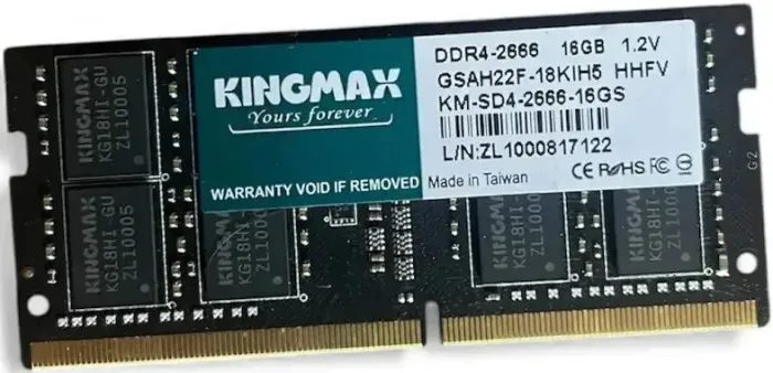 Memória RAM 16 GB KINGMAX