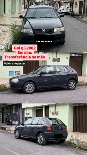 Volkswagen Gol Geração III Power 1.0 MI 16V Gasolina Mec. 4P 2002