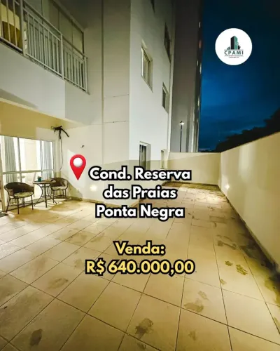 Reserva das Praias | Apartamento Garden, 135m², 3 Quartos (1 Suíte) | VENDA | Ponta Negra