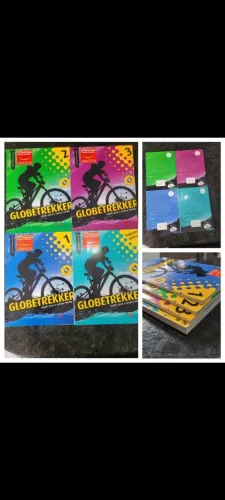Kit c 4 livros Globetrekker Ingles todos novos curso completo vol 1,2 e 3 + vol único