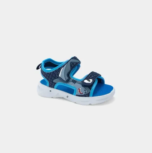 Sandália Carters Shark com Luzes Kids