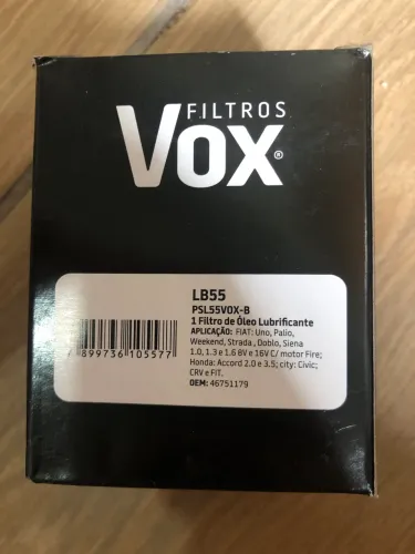 Filtro de óleo LB55