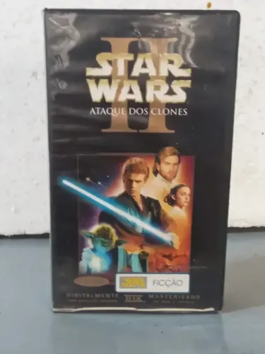 Fita Vhs Star Wars Ataque Dos Clones (Usado)