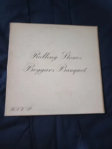 Disco de vinil lp importado uk Rolling Stones-beggars banquet-capa dupla