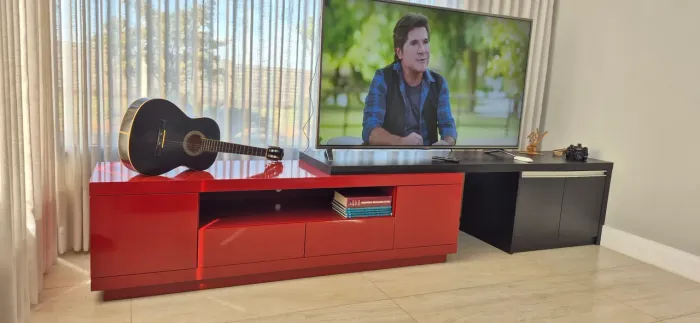 Home TV cinema sala rack