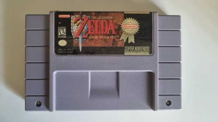 The Legend of Zelda - A Link to the Past edição Million Seller  - Super Nintendo 