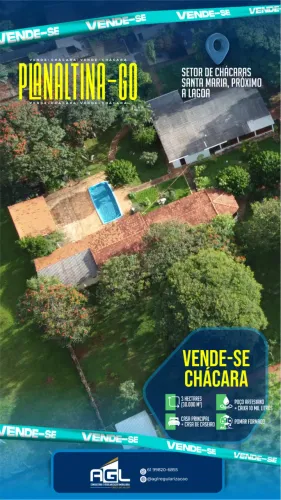 Vendo Chácara Planaltina Goiás