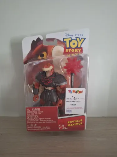 Boneco Toy Story Esquecidos Pelo Tempo Reptillus Maximus Mattel Lacrado