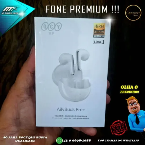 Fone QCY Aylibuds Pro +