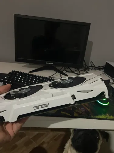 Placa de video gtx1060 asus white 6 gb
