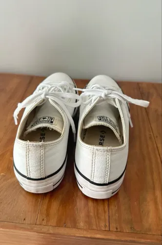 Tênis Converse All Star Plataforma Branco