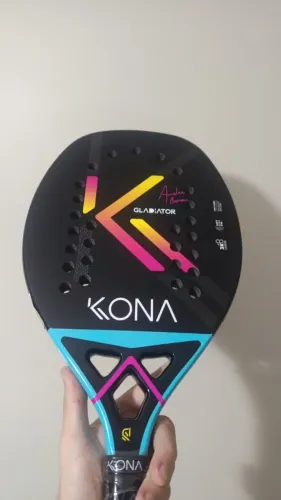 RAQUETE DE BEACH TENNIS KONA GLADIATOR 2025 - NUNCA USADO