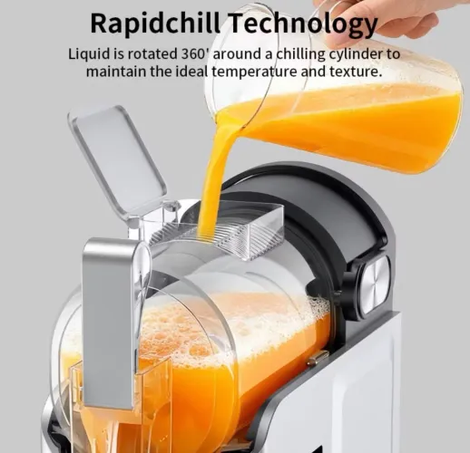 Máquina Raspadinha Touchscreen Não necessita de gelo e possui função autolimpeza