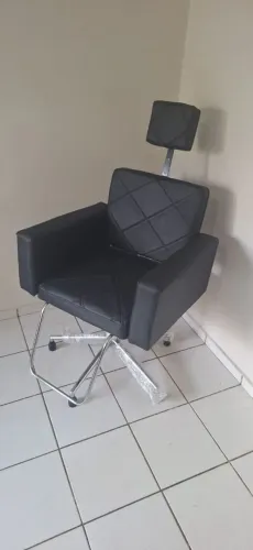 Cadeira de salão nova!