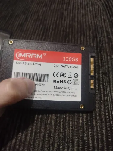Ssd 120gb sata, Novo sem uso.