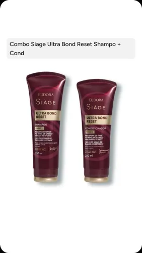 Combo Siage Ultra Bond Reset Shampo + Cond