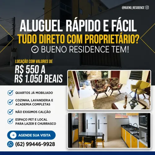 Imóvel para aluguel possui 20 metros quadrados com 1 quarto em Setor Sol Nascente - Goiâni