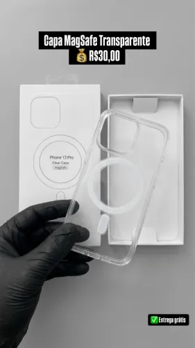 Capa MagSafe Transparente 