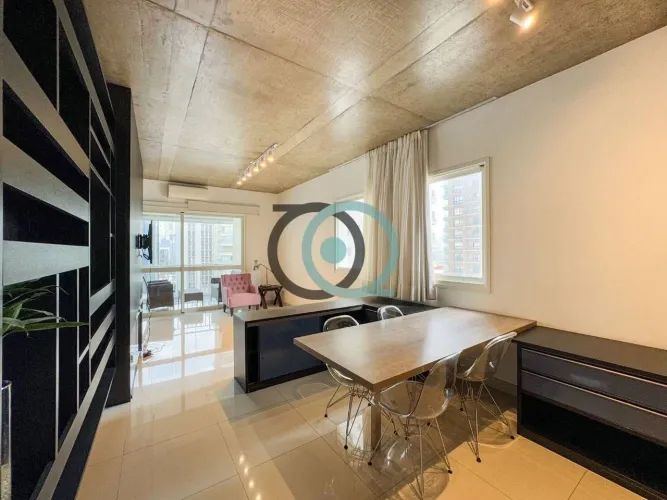 Apartamento com 1 dormitório para alugar, 71 m² por R$ 9.600,00/mês - Itaim Bibi - São Pau