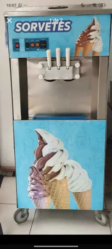 máquina de sorvete expresso 