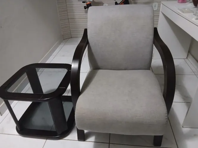 Sofá e mesa