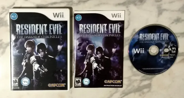 Nintendo Wii Resident Evil The Darkside Chronicles Original Americano
