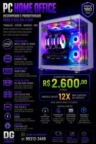 COMPUTADOR GAMER - ATENDEMOS APENAS REGIÃO SUL