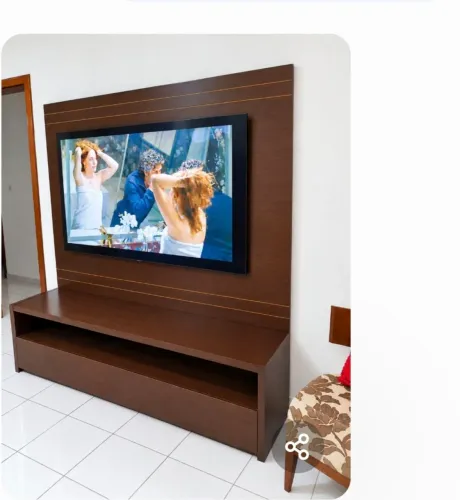 Rack tv painel e gavetão 1.80 x 180