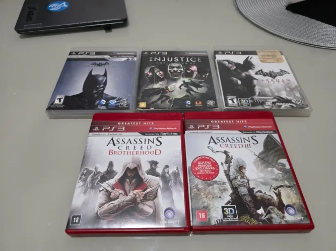 Lote 6 jogos PS3 (INCLUSO THE AMAZING SPIDER MAN)