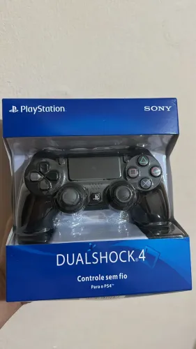 Controle ps4 preto NOVO