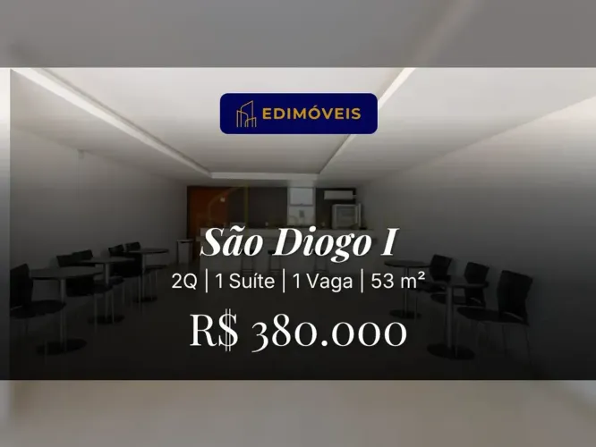 Exclusivo apartamento em São Diogo I - Ideal para quem busca praticidade!