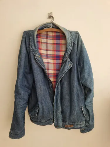 Casaco jeans moderno
