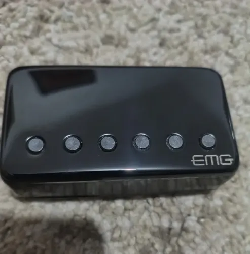 Captador Humbucker EMG 57 (ponte) Black Chrome