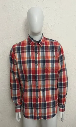 Camisa Xadrez Convicto Tamanho M Algodão Ótimo Estado