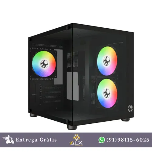 Gabinete Gamer Aquário Pure Micro Atx Bg-064 *ENTREGA GRÁTIS*