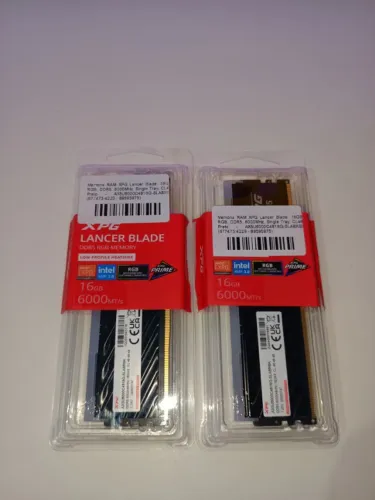 Memória Ram 32GB (2X16) 6000mhz XPG Lancer Blade RGB