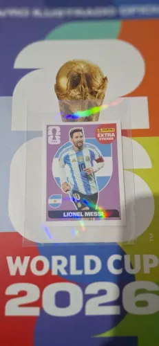 Messi extra sticker bordô