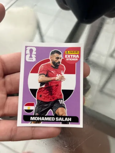 Figurinha Legend/Extra Sticker Mohamed Salah - Panini FIFA