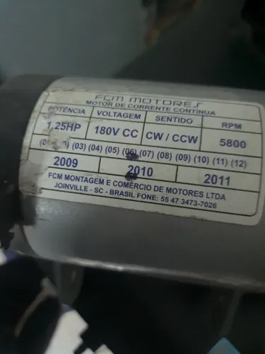 Motor de Esteira Ergometrica