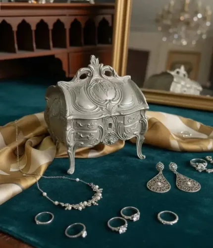 Porta jóias antigo estilo francês