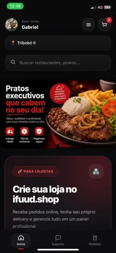 Sistema de Delivery Multiloja Completo