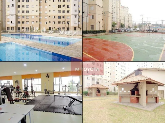 Apartamento com 2 dormitórios para alugar, 44 m² por R$ 2.020,00/mês - Ponte Grande - Guar