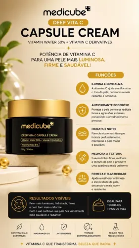 VITAMINA C MEDICUBE NOVA E ORIGINAL