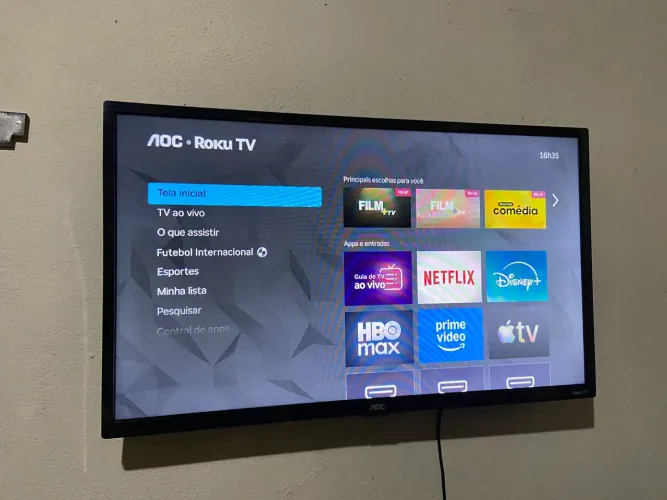 Vendo tv 32 smart Aoc roku