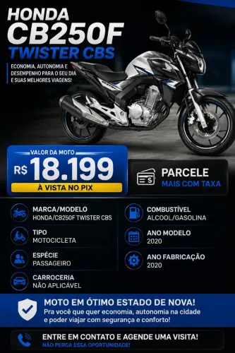 Cb twister 250cc